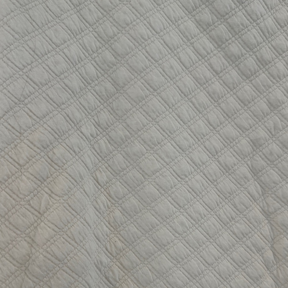 J. Crew Ivory Quilted Pullover - Picture 6 of 7